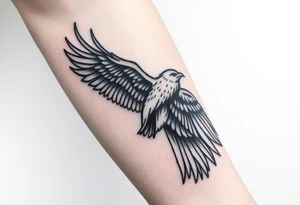 Lynard skynard  free bird tatoo.  With an old school army tatoo feel  location of tatoo will be on right forearm and on to my right hand. tattoo idea