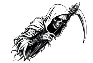 Grim reaper tattoo idea