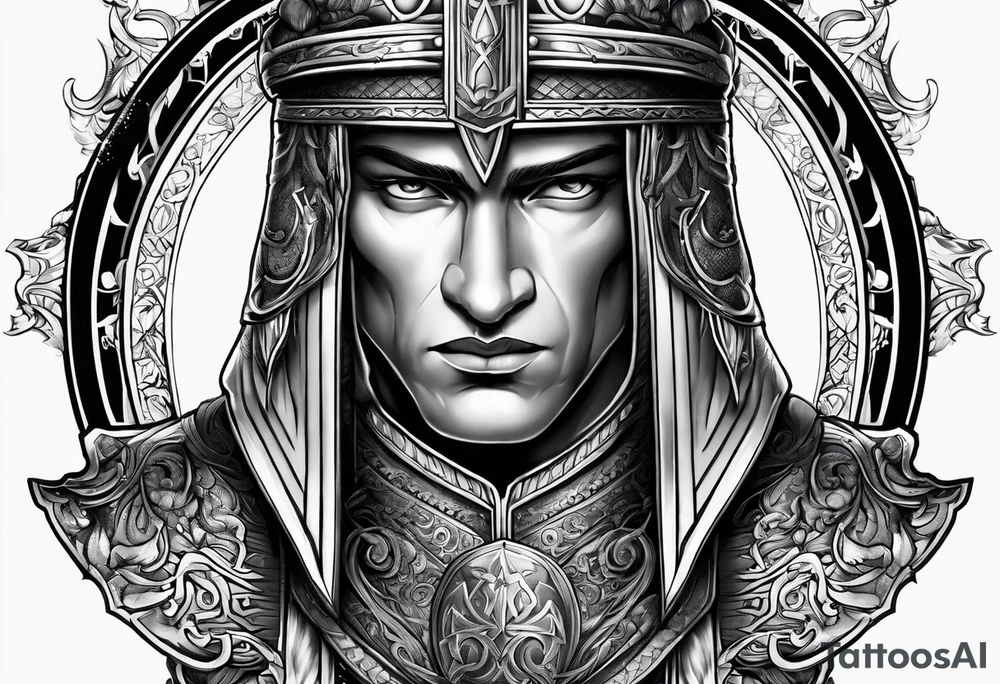 armor of god tattoo idea