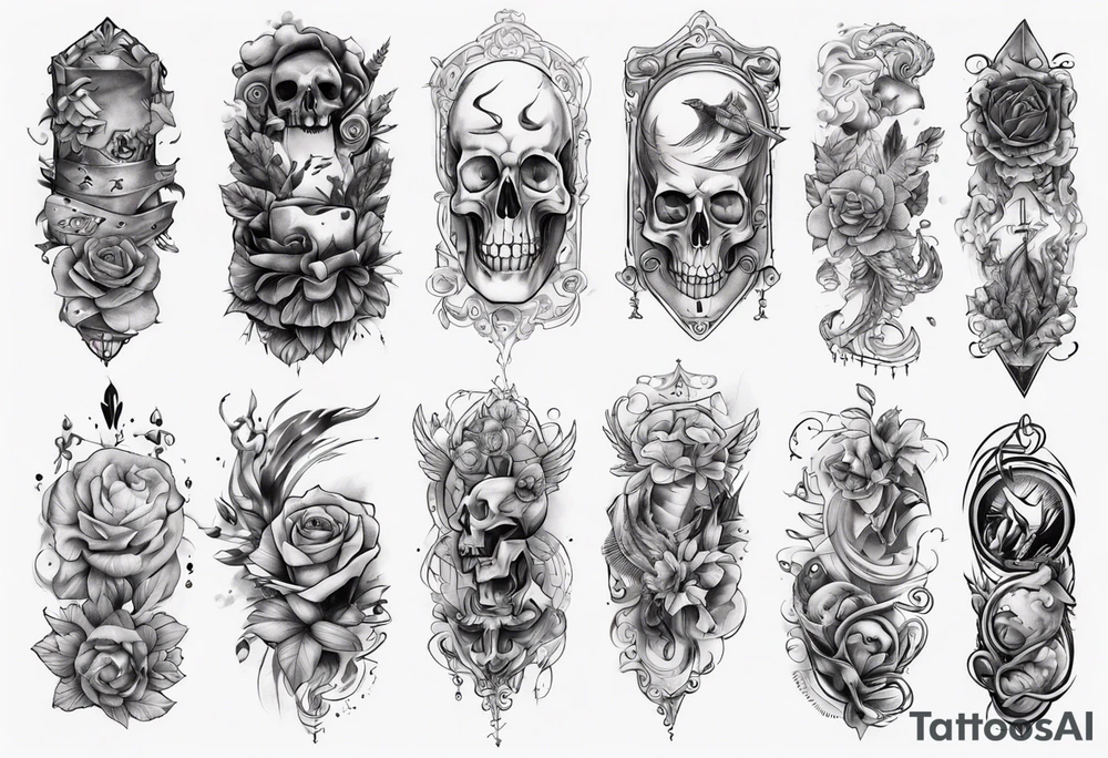 arm sleeve tattoo tattoo idea
