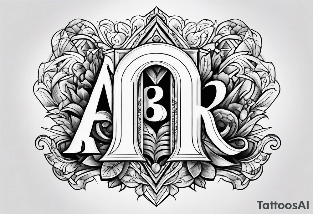 Letters 

ABC tattoo idea