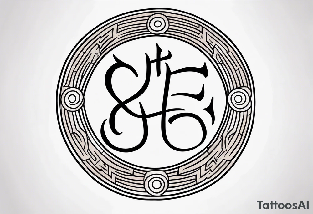 GYE NYAME tattoo idea