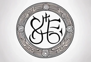 GYE NYAME tattoo idea