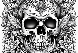 opposites
 american traditional tattoo idea