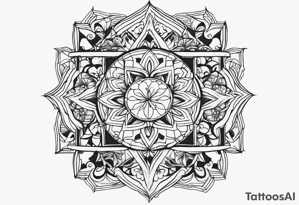 World tattoo idea
