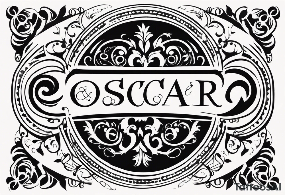 Oscar,  Embla & Emil in a circle tattoo idea