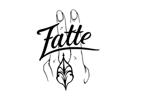 finger tattoo on the finger tattoo idea