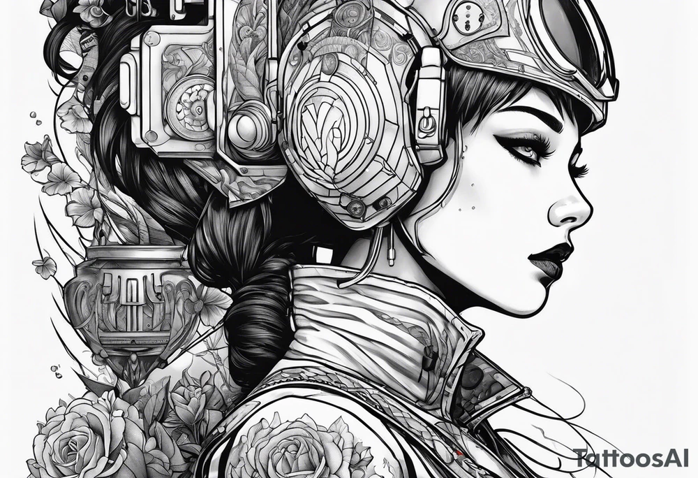 Love, Death & Robots tattoo idea