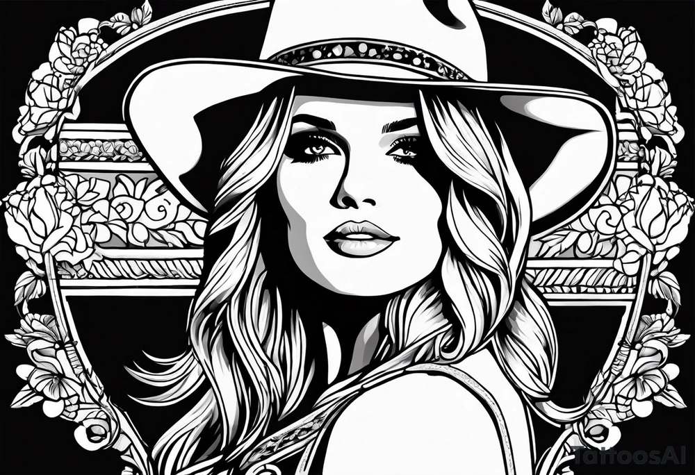Miranda lambert with microphone tattoo idea