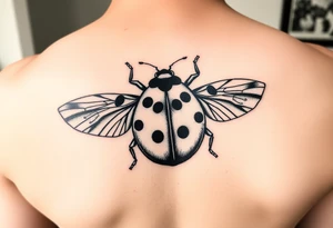 Ladybug tattoo idea