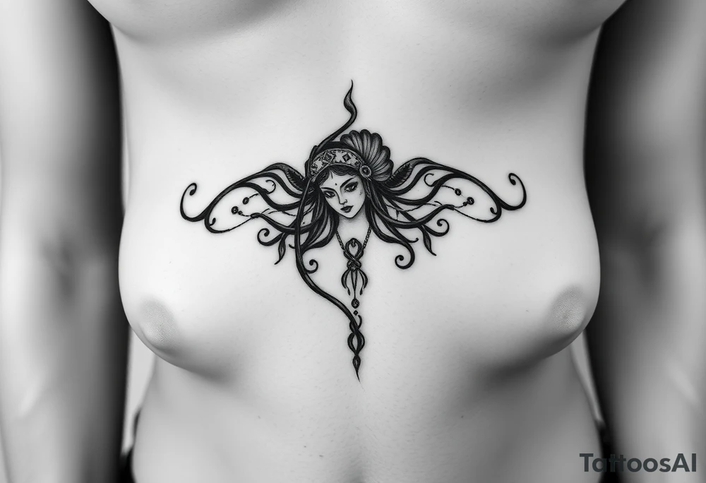 Kuchusike onna tattoo idea