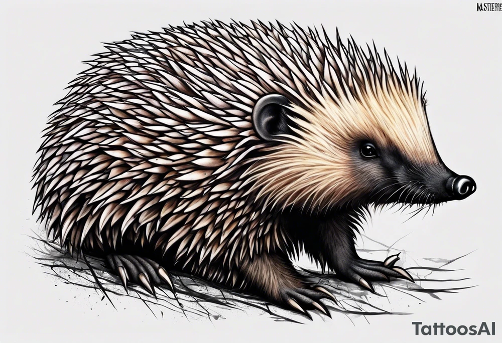 echidna tattoo idea