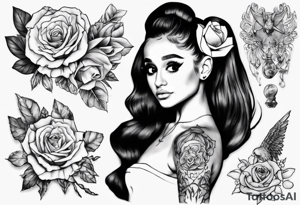 Ariana grande tattoo idea