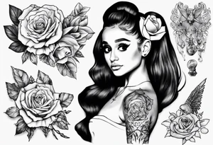 Ariana grande tattoo idea