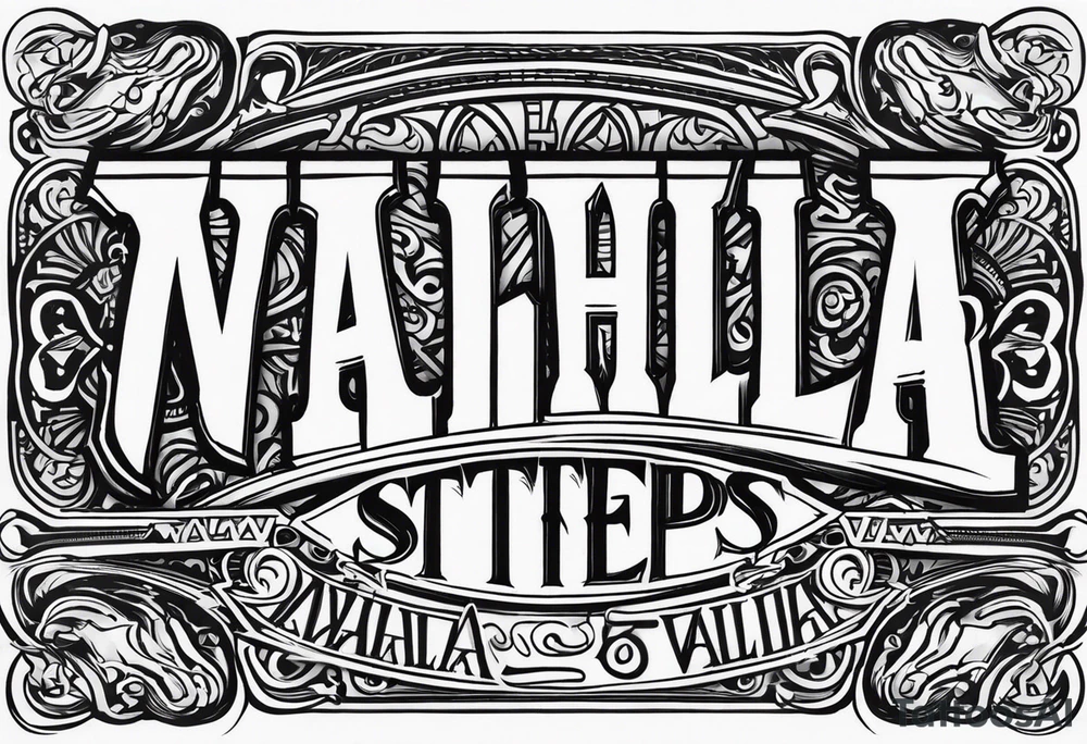 Valhalla 
 steps tattoo idea