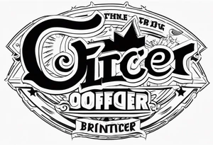 Officer BigDick tattoo idea