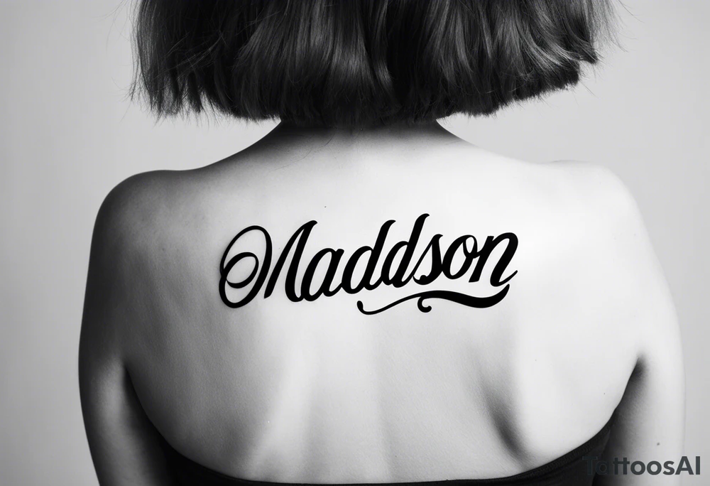 Madison tattoo idea