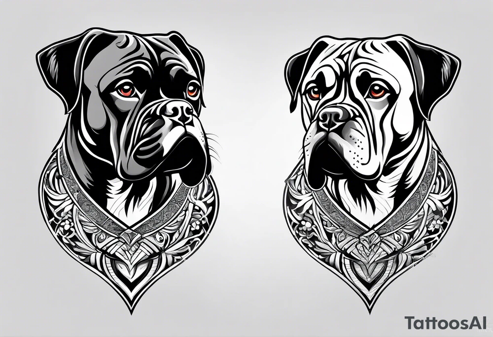 Boxer tattoo idea