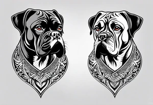 Boxer tattoo idea