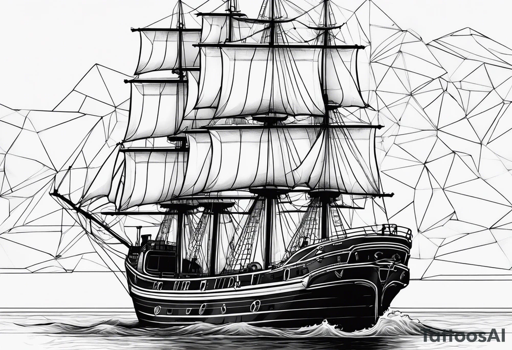 Animais marinhos, barco, âncora, bússola tattoo idea