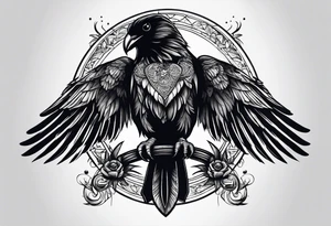 Huginn and muninn tattoo idea