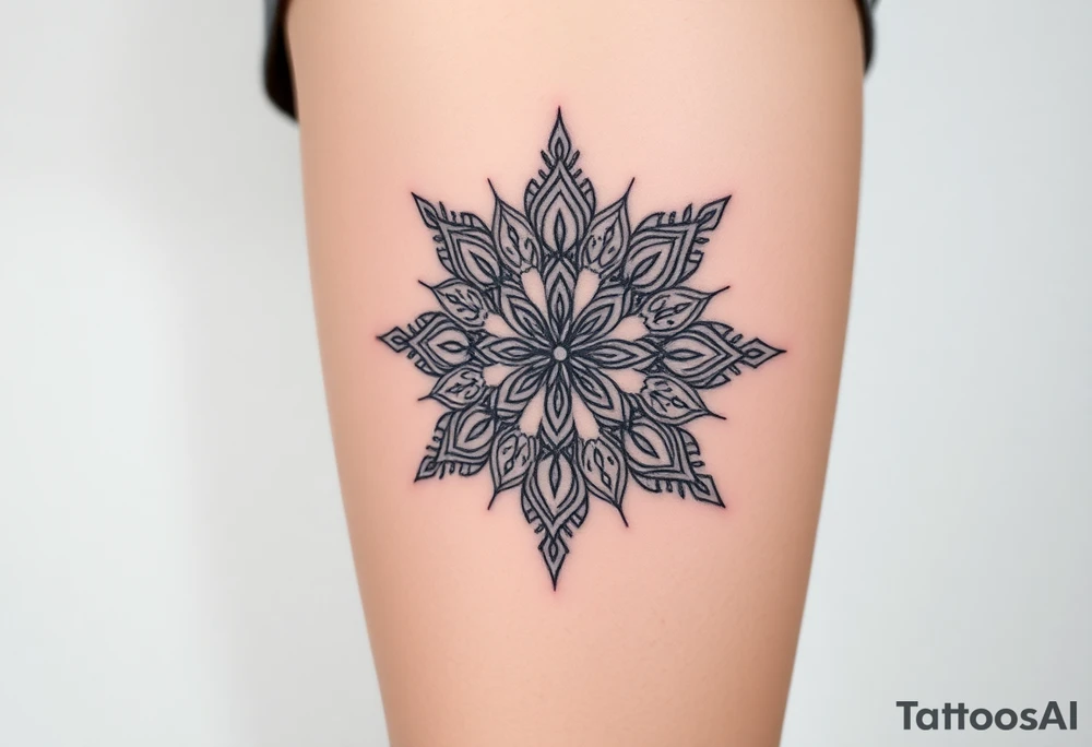 kaleidoscope tattoo idea
