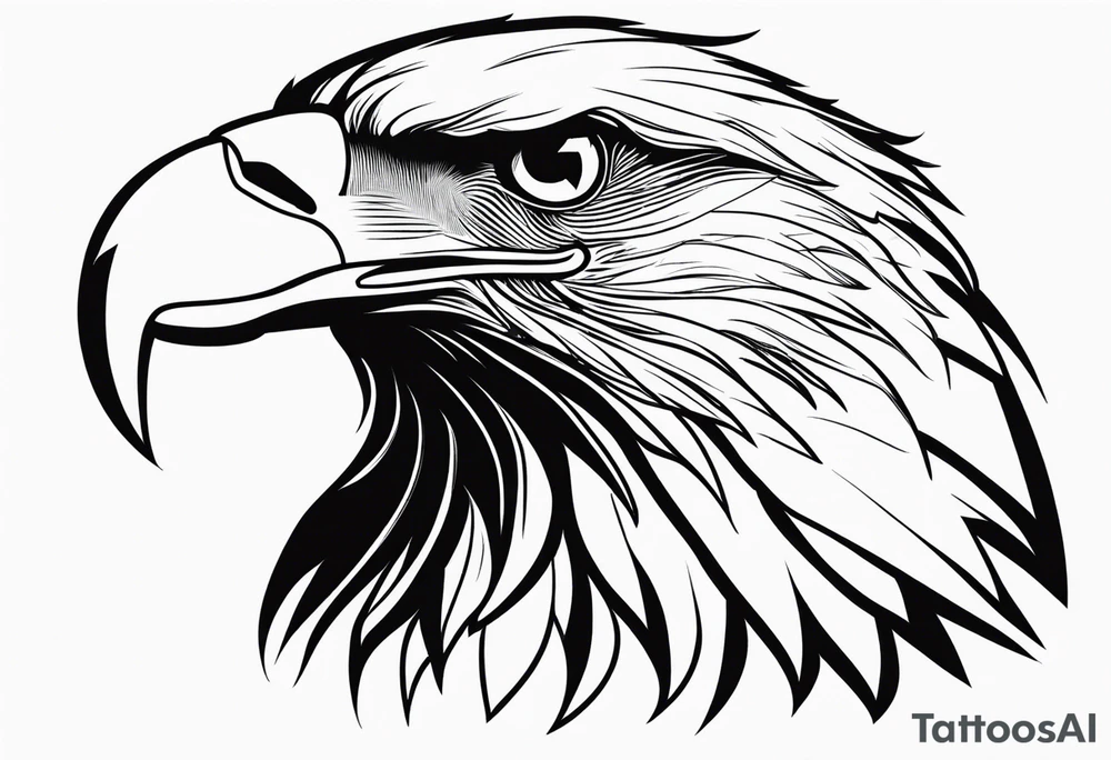 eagle figthing tattoo idea