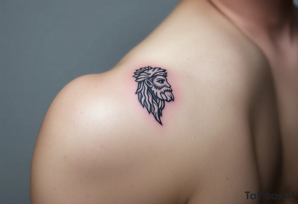 greek god tattoo idea