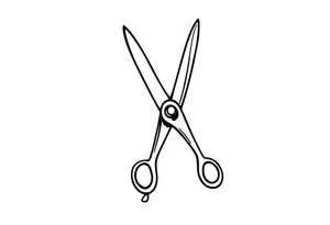 Scissors tattoo idea