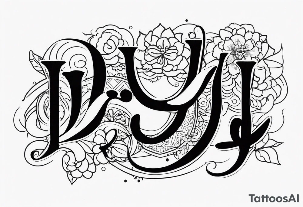 the word がんばれ tattoo idea