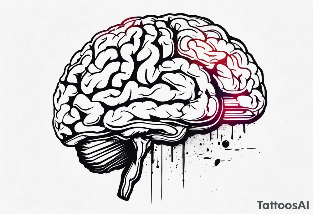 brain war tattoo idea