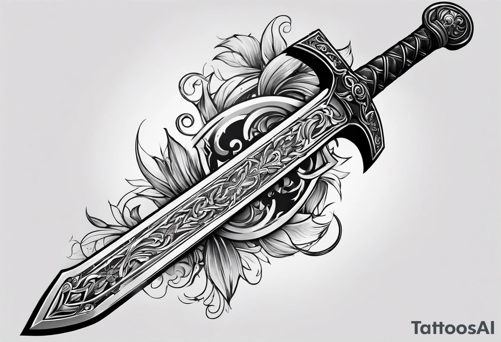 Sword tattoo idea