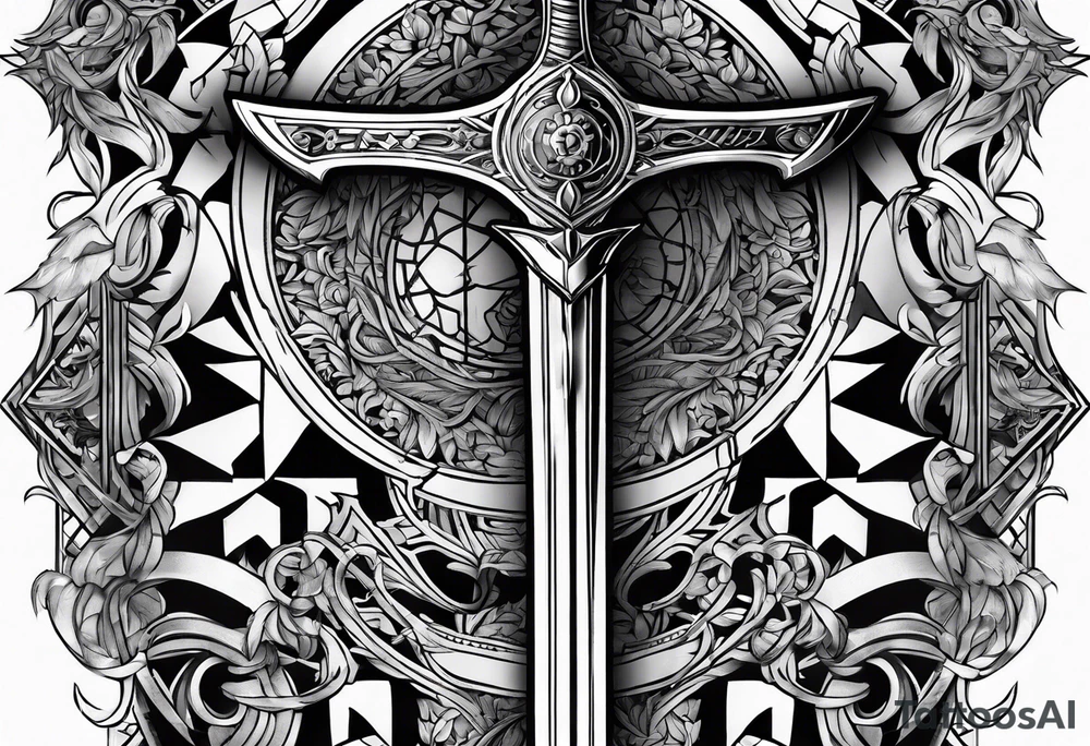Viego's sword tattoo idea