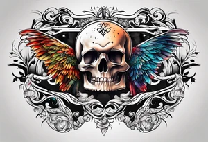 full body tattoo rectangle tattoo idea