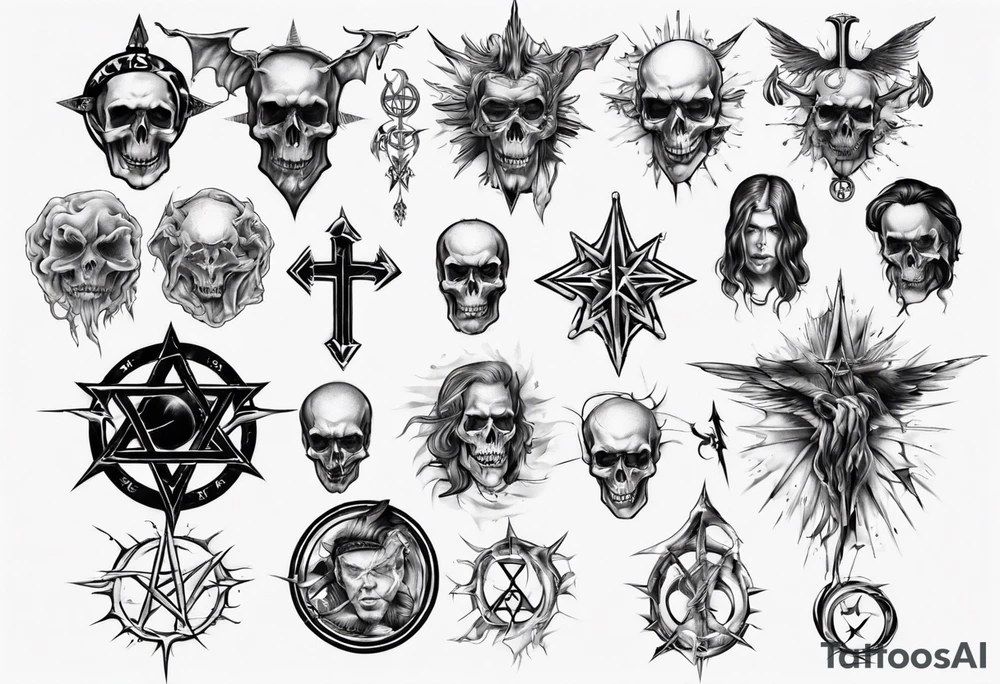 antichrist tattoo idea