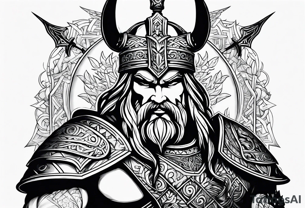 Wikinger tattoo idea