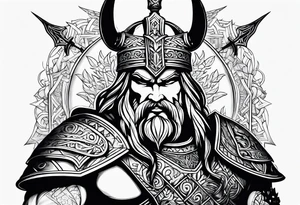 Wikinger tattoo idea