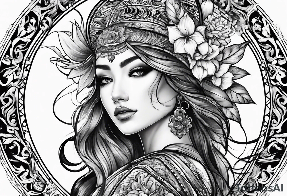 Wind tattoo idea