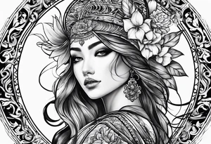 Wind tattoo idea