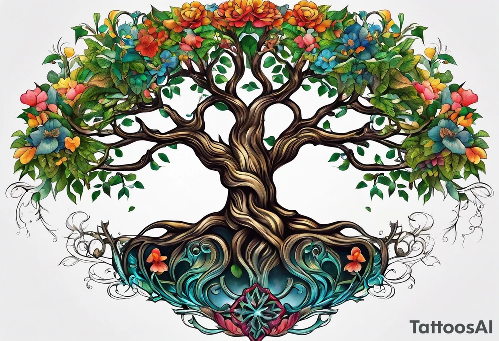 The tree of life, tattoo idea