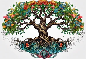 The tree of life, tattoo idea