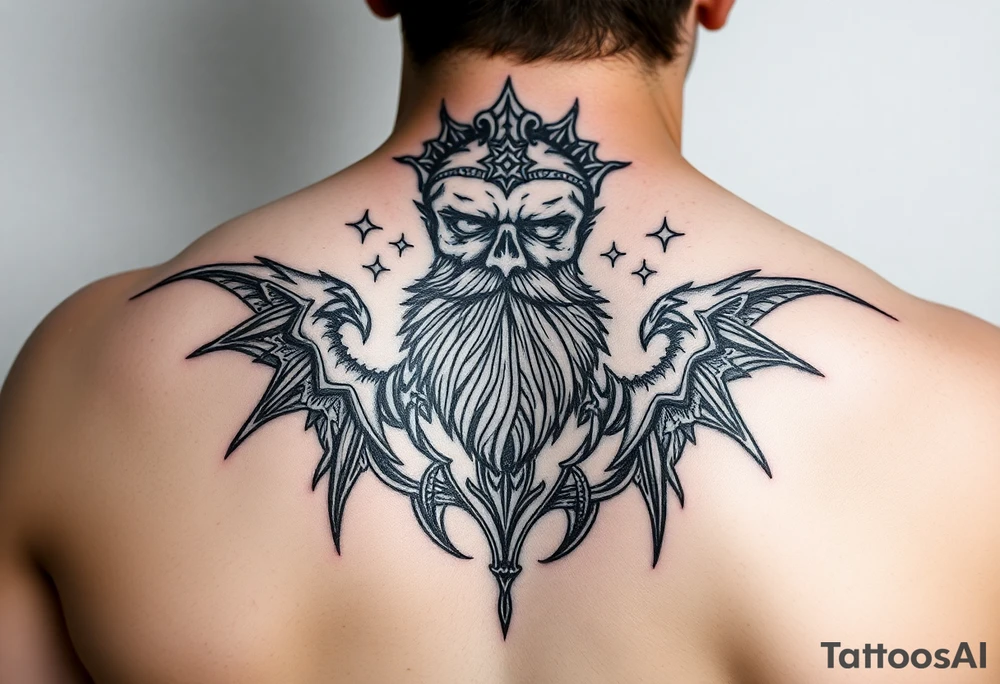 Father time/Keeper of the stars tattoo idea