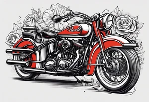 Post card, travel tattoo, sleeve tattoo idea