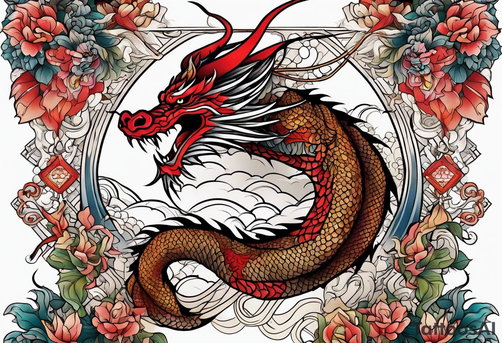 Dragon tattoo 
Japanese tattoo tattoo idea