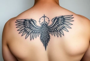 Angel alas tattoo idea