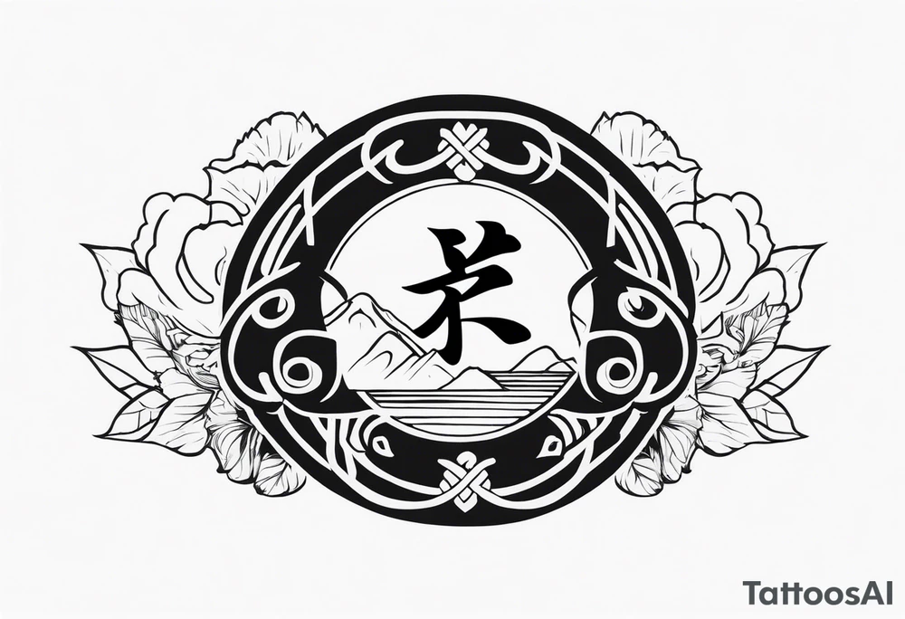 Kaizen is a compound of two Japanese words that together translate as "good change" or "improvement." 

Kaizen tattoos symbolize the concept of continuous improvement and growth. tattoo idea