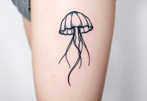 A big jellyfish tattoo tattoo idea