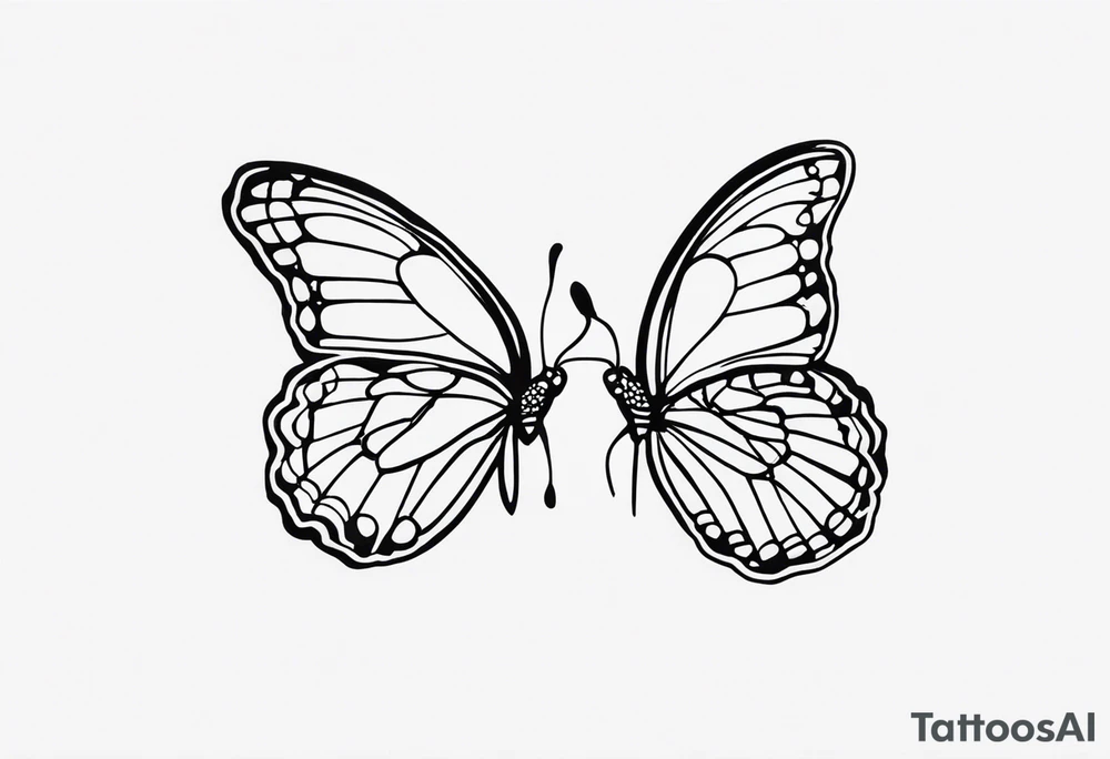 Give a idea for two people to get tattoos that compliment each other that show a “meant to be” type tattoo idea