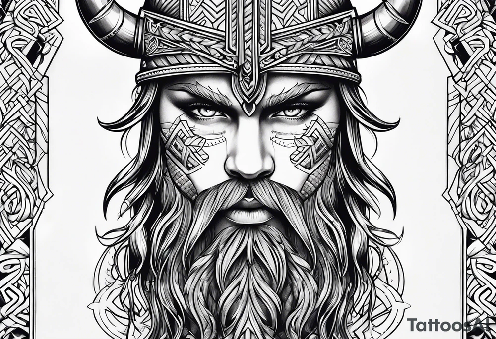 Vikinga tattoo idea