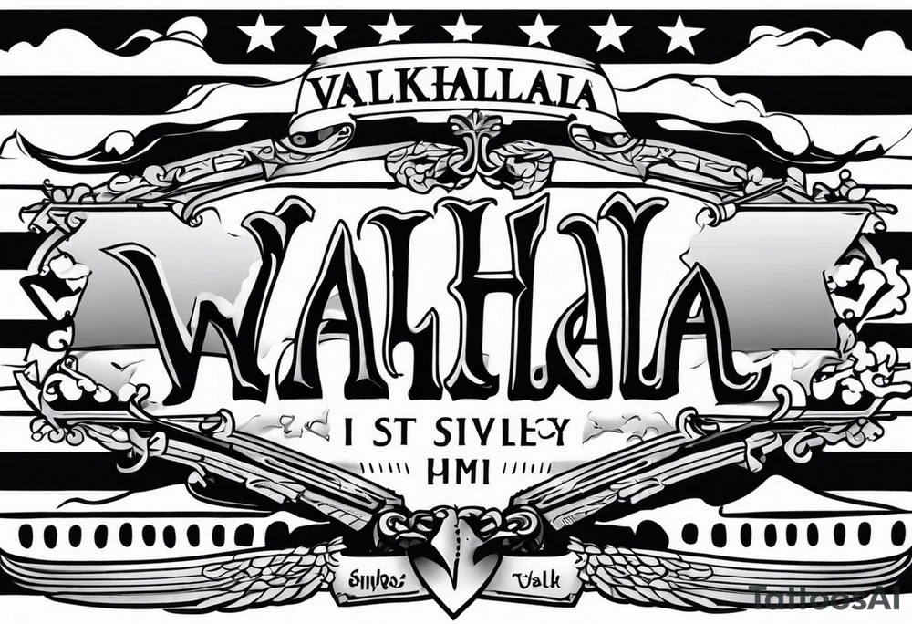 Valhalla  ptsd tattoo idea